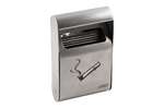 Probbax - Rectangular wall-mounted ashtray 1.5l up to 150 butts