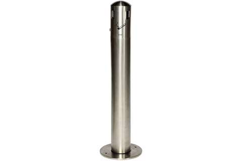 Probbax - Stand alone ashtray - 5l - 1500 butts - ø 310 x 980mm  Probbax - Stand alone ashtray - 5l - 1500 butts - ø 310 x 980mm