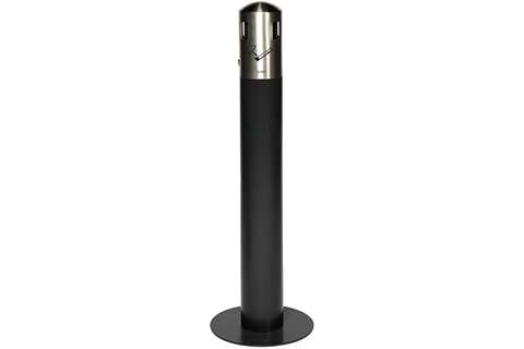 Probbax - Stand alone ashtray - 5l - 1500 butts - ø 310 x 980mm  Probbax - Stand alone ashtray - 5l - 1500 butts - ø 310 x 980mm