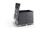Qubb - Basefold 708l - 1210x811x988mm - 3 skids - incl. lid - 2 flap doors 