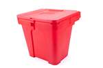 Qubb - Grit sand and salt bin 110l - 650x550x625mm 