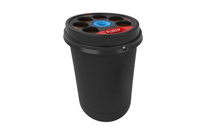 Abfalltonnen für Becher