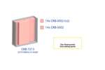 Mobil Plastic - Metal wall cabinet incl. 210 pcs Crystal box tilt bins - 1270x400x1950mm 