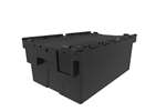 Loadhog - Attached lid container Ergo 40L – 600x400x250mm - Regranulate 
