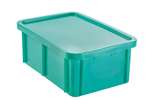  - EN stackable transport crate Special 35l - 600x400x230mm - rounded corners - incl. lid 