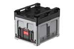 Qubb - Logifold box 1200x1000x975mm - 855l - closed - 2 skids  - shor door 1 short side 