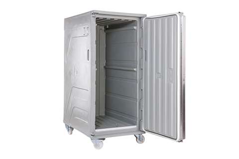 Melform - Cargo line isothermal container 860 l - on 4 castors  Melform - Cargo line isothermal container 860 l - on 4 castors