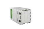 Melform - Isothermal container Koala Green 140 - 620x1000x710mm - static cooling - 0°C +10°C - 100Ah 
