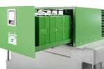 Melform - Isothermal container Koala Green 370 - 840x800x1543mm - ventilated cooling - -18°C+10°C - 120Ah 