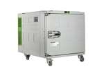 Melform - Isothermal container Koala Green 600 - 1400x1050x1165mm - ventilated cooling - -25°C +10°C - 4 wheel 