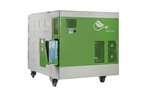 Melform - Isothermal container Koala Green 600 - 1400x1050x1165mm - ventilated cooling - -25°C +10°C - 4 wheel 