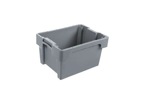 ROTARY STACKING CONTAINER 400X300X220MM BOTTOM AND SIDES CLOSED