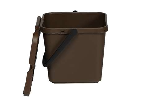 Probbax - Organic waste container with flip lid - with perforated lid - 7l  Probbax - Organic waste container with flip lid - with perforated lid - 7l