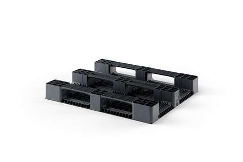 Cabka - Pallet Classic line - 1200x1000x150mm - open deck - 3 skids - 0mm edge - 2000 kg dynamic capacity  Cabka - Pallet Classic line - 1200x1000x150mm - open deck - 3 skids - 0mm edge - 2000 kg dynamic capacity