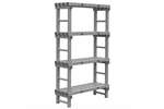  - Rack 1000x400x1900mm - 4 levels - spacing 500mm - bottom clearance 200mm 