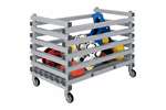  - Plastic storage system - 1200x700x930mm - 90mm openings 