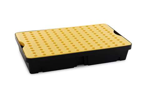 Qubb - Leak tray with grate - 60l - 1000x600x175mm  Qubb - Leak tray with grate - 60l - 1000x600x175mm