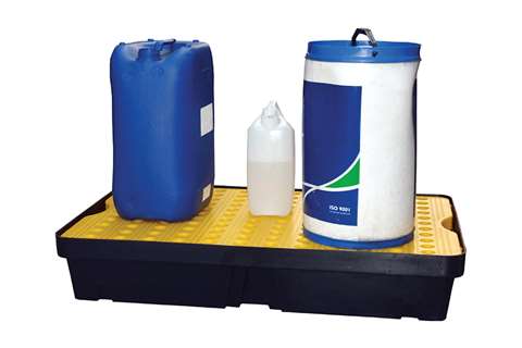 Qubb - Leak tray with grate - 60l - 1000x600x175mm  Qubb - Leak tray with grate - 60l - 1000x600x175mm