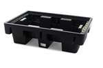 Qubb - LEAK TRAY WITHOUT GRATE - 2 BARRELS-230L 1310X910X380MM - NOT FOR DE/AT