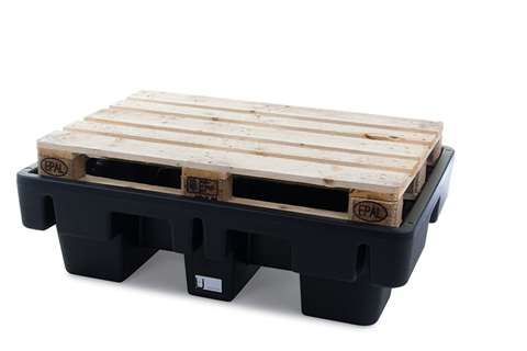 Qubb - Leak tray without grate - 2 barrels-230l - 1310x910x380mm - not for DE/AT  Qubb - Leak tray without grate - 2 barrels-230l - 1310x910x380mm - not for DE/AT
