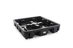 Qubb - LEAK TRAY WITH GRATE - 4 BARRELS - 250L 1380X1290X280MM - NOT FOR DE/AT