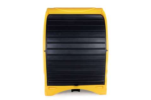 Qubb - Leak tray wth overhead cover - 4 barrels - 485l - 1565x1730x2110mm  Qubb - Leak tray wth overhead cover - 4 barrels - 485l - 1565x1730x2110mm