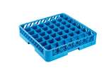Qubb - Qubb glass basket 49 compartments - 500x500x100mm - max ø glass: 25-63mm 
