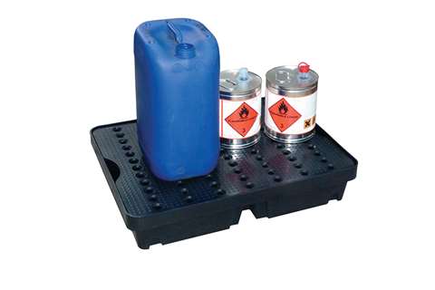 Qubb - Spillpallet 800x600mm - 40l - with grid  Qubb - Spillpallet 800x600mm - 40l - with grid