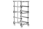  - EN trolley - 540x660x1320mm - 4 levels with spacing 220mm 