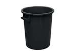 Cylindrical waste bin - 75 l 
