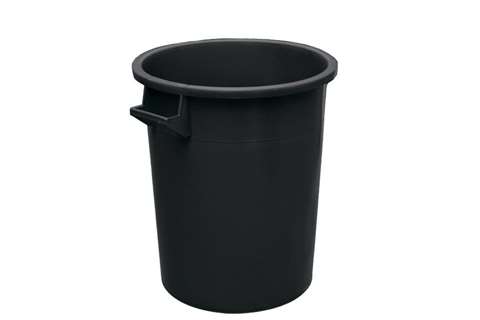 Cylindrical waste bin - 75 l 