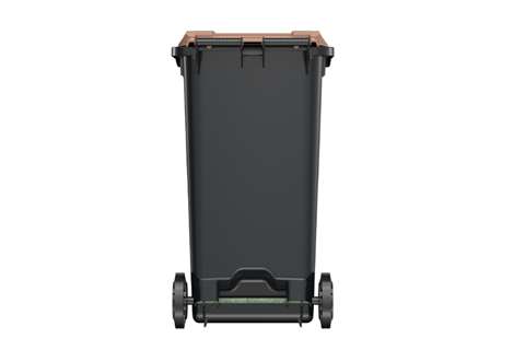 Sulo - Container on wheels - 240l - with colored lid  Sulo - Container on wheels - 240l - with colored lid