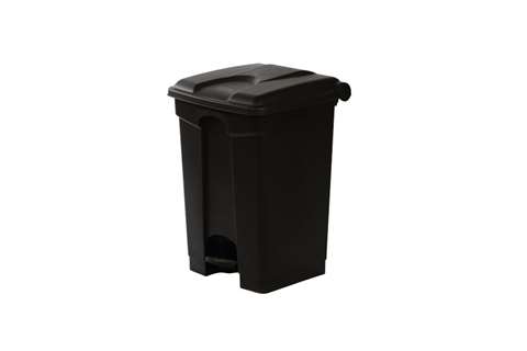 Probbax - Rectangular step-on waste bin 45 l - 410x398x600mm  Probbax - Rectangular step-on waste bin 45 l - 410x398x600mm