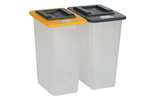 Rectangular waste collector 60l 320x460x580mm