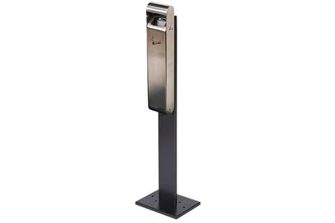 Rectangular wall ashtray 3l - on socle epoxy
