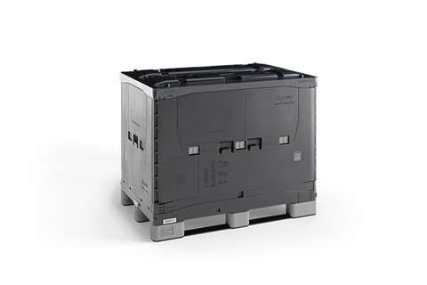 Basefold 708l – 1210x811x988mm – 3 Latten – inkl. Deckel – 2 Klapptüren