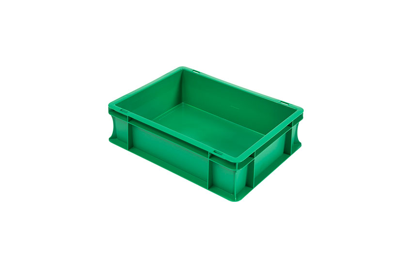 EN Stacking bin Budget Color 10l - 400x300x120mm - closed sides and bottom 
