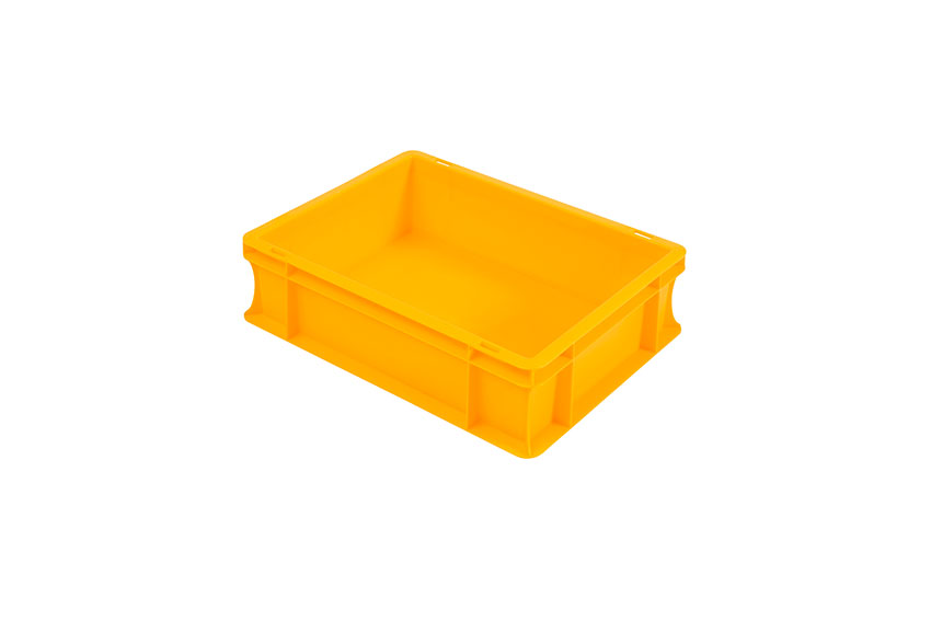 EN Stacking bin Budget Color 10l - 400x300x120mm - closed sides and bottom 