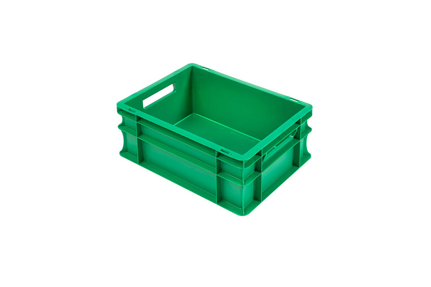 EN Stacking bin Budget Color 15l - 400x300x170mm - closed sides and bottom 