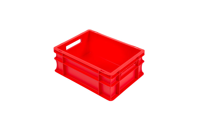 EN Stacking bin Budget Color 15l - 400x300x170mm - closed sides and bottom 