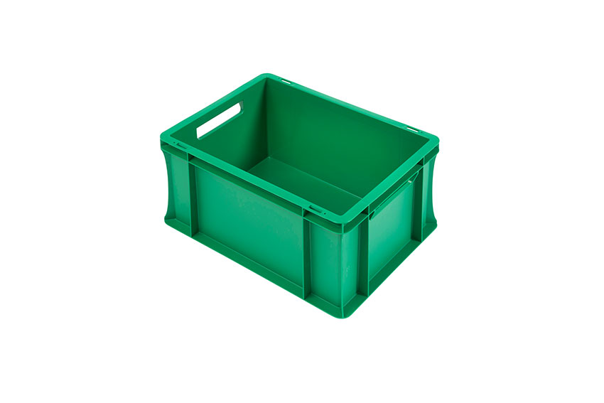 EN Stacking bin Budget Color 20l - 400x300x220mm - closed sides and bottom 