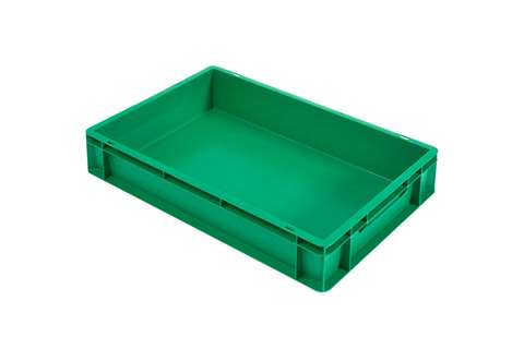 EN-Stapelbehälter Budget Color 20l - 600x400x120mm - geschlossene Wände und Boden