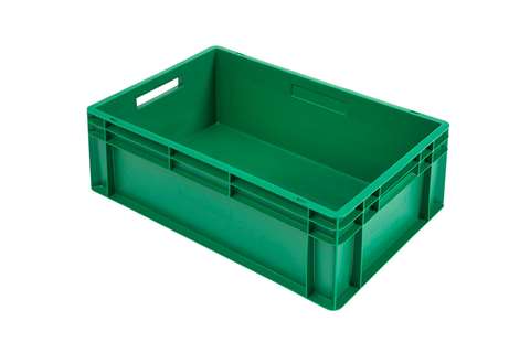 EN-Stapelbehälter Budget Color 42l - 600x400x220mm - geschlossene Wände und Boden
