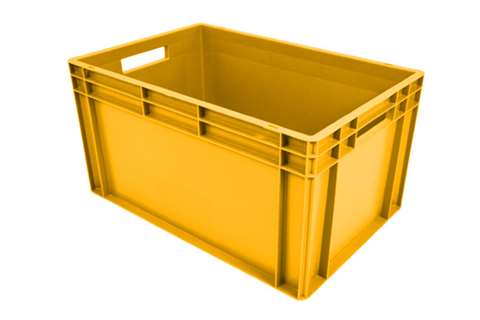 EN-Stapelbehälter Budget Color 60l - 600x400x320mm - geschlossene Wände und Boden