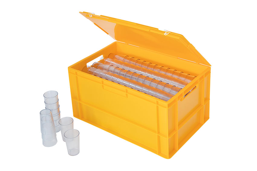 Coffret pour gobelets - 600x400x320mm 