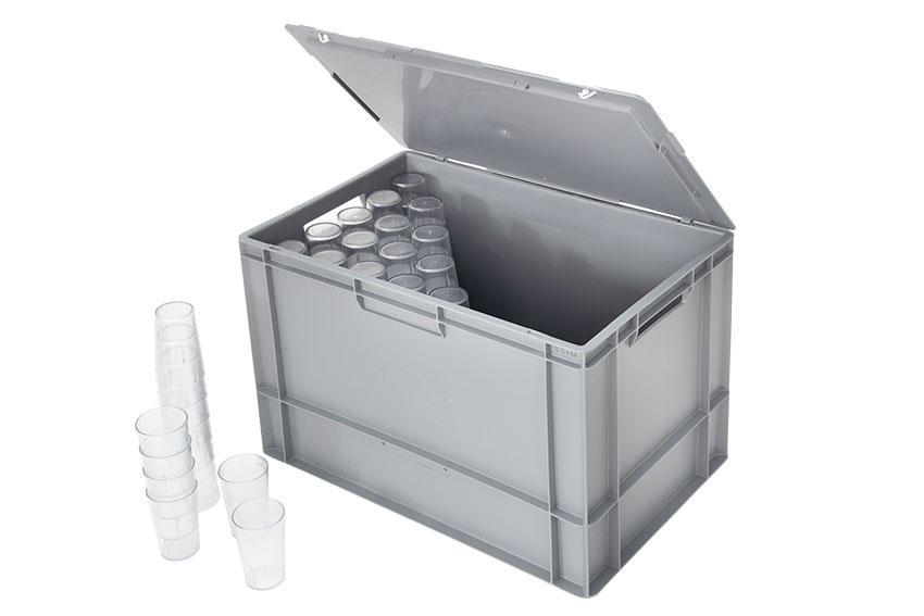 Case for hardcups - 600x400x400mm 