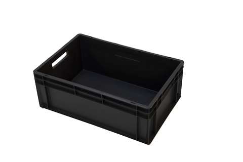 EN Bac gerbable Budget Recycled 42l - 600x400x220mm - parois et fond fermés