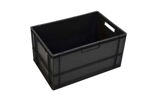 EN Bac gerbable Budget Recycled 60l - 600x400x320mm - parois et fond fermés
