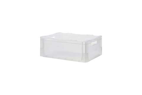 EN-Stapelbehälter Budget Crystal 11l - 400x300x125mm - geschlossene Wände und Boden verstärkter