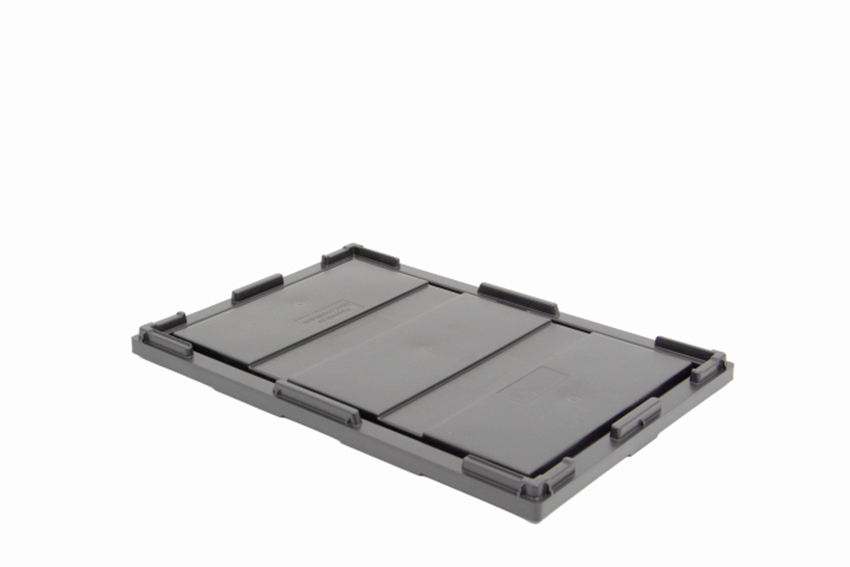 EN Snap-on lid Budget Grey - 607x407x39mm 
